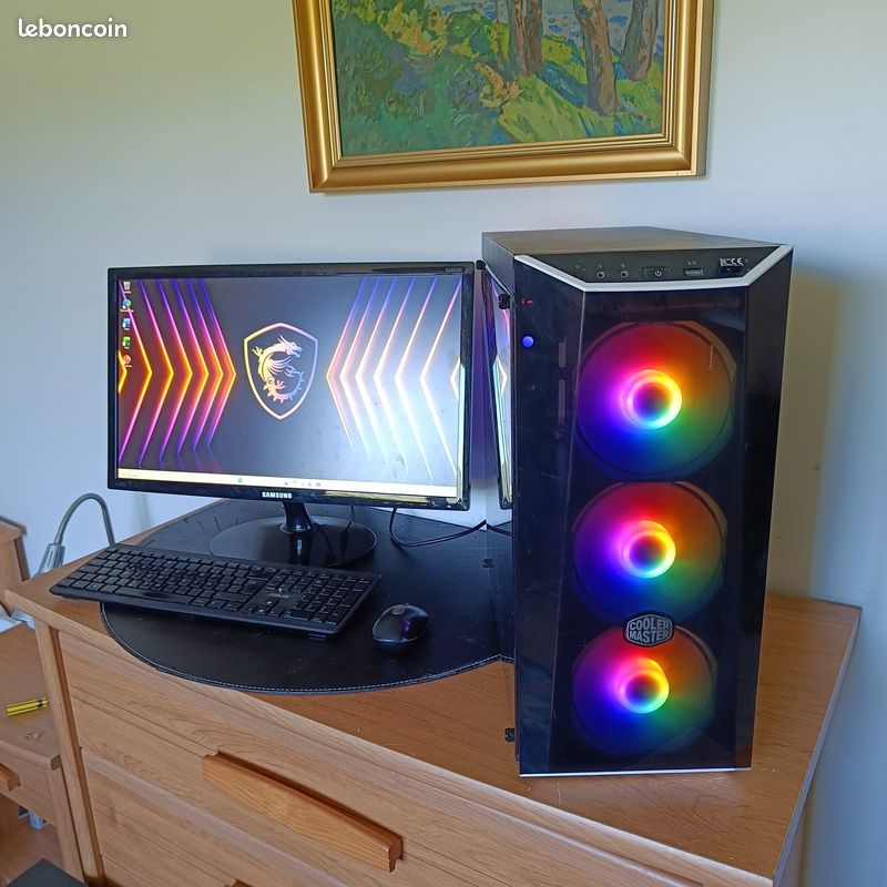 Setup PC Gamer (avec écran, clavier, souris) (image 4)