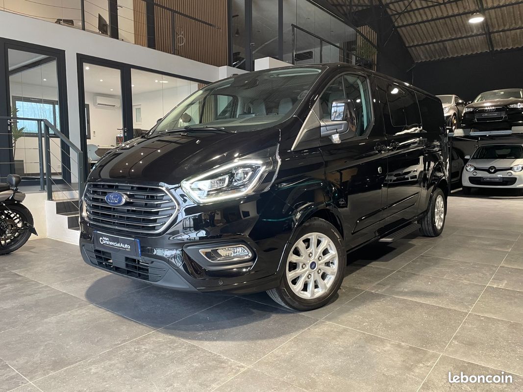 FORD TOURNEO CUSTOM 320 L2H1 2.0 EcoBlue 130 BVA Titanium - TVA (image 1)