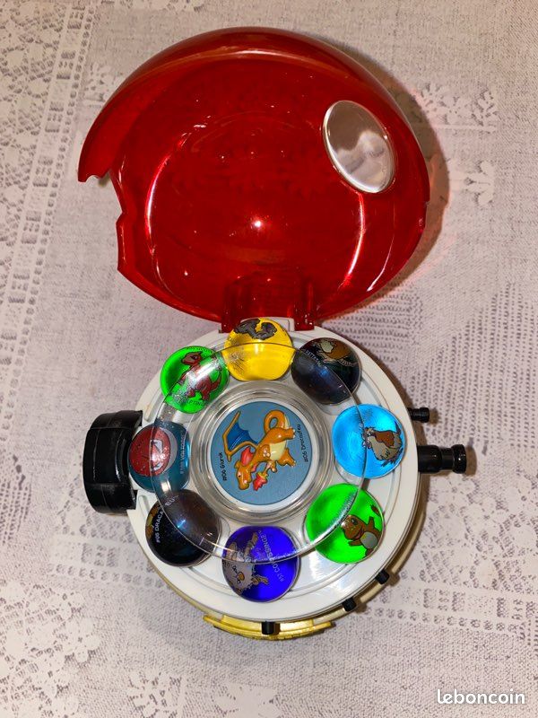 POKEBALL - Lanceur de billes #06 DRACAUFEU avec 8 billes POKEMON (image 5)