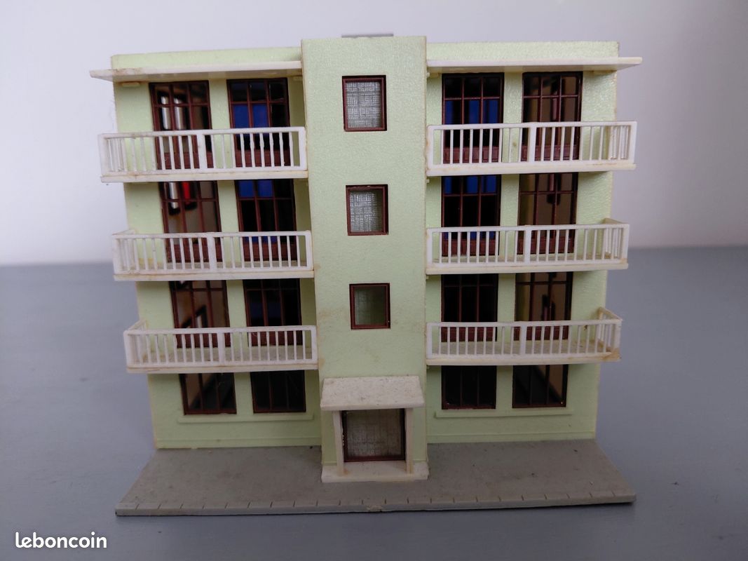 Maquette immeuble jouef ho (image 11)