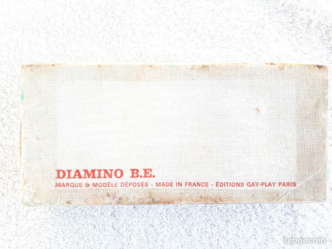 Jeu de Diamino en bois vintage BE (image 3)