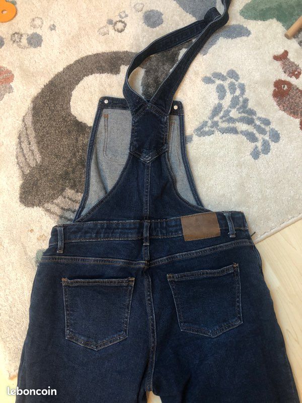 Denim Stretch Grossesse Salopette Jeans Kiabi Vêtements Grossesse