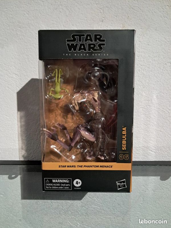 Figurine Star Wars The Black Series Sebulba 15 Cm - Collection La Menace Fantôme