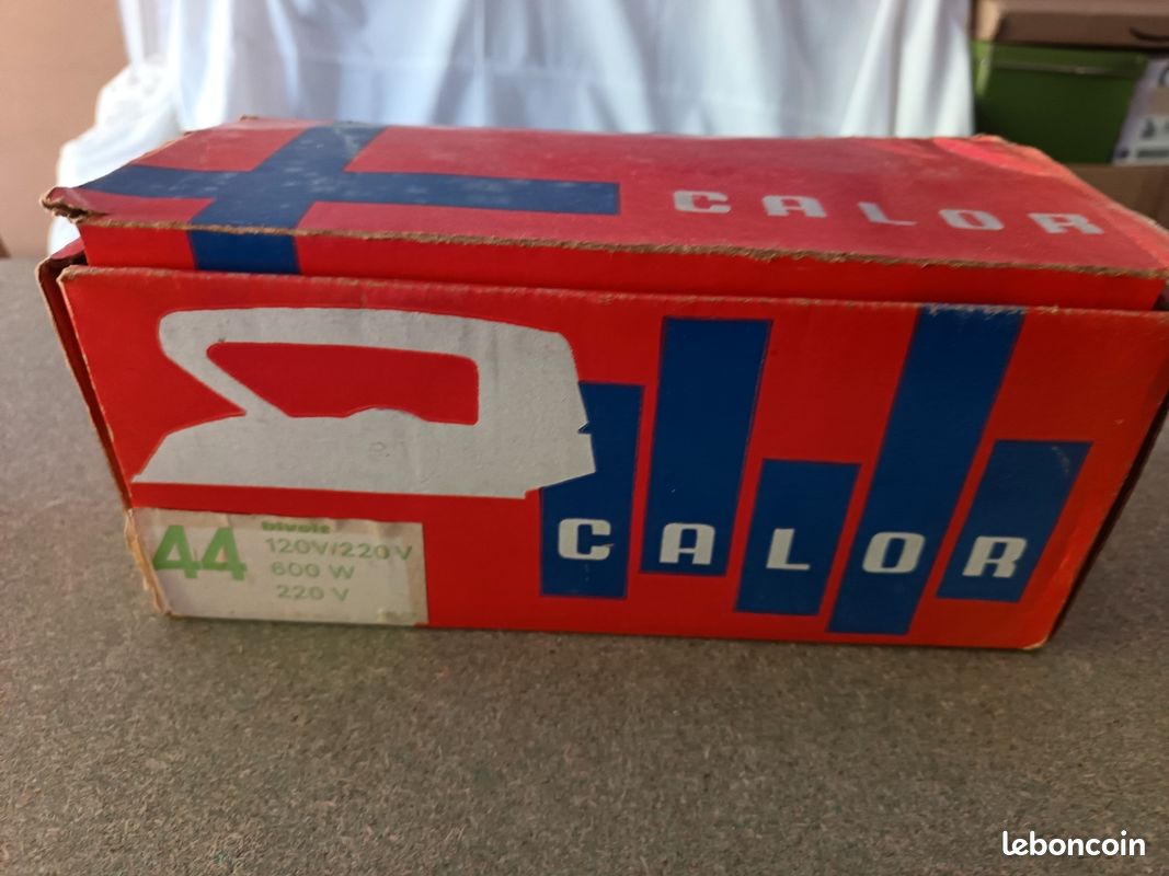 Fer à Repasser Vintage Calor Vapeur – Fonctionne, Avec Boîte