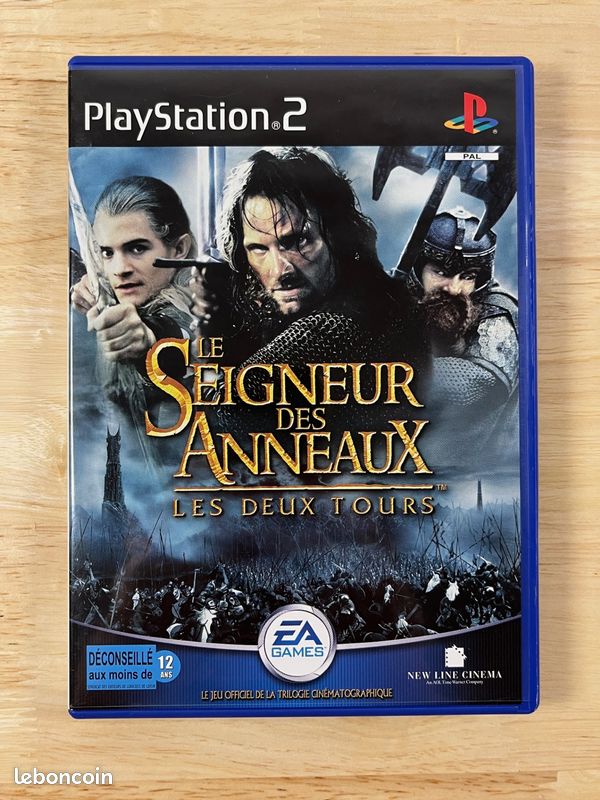 Le Seigneur Des Anneaux : Les Deux Tours – PS2 – Complet – PAL Français – EA