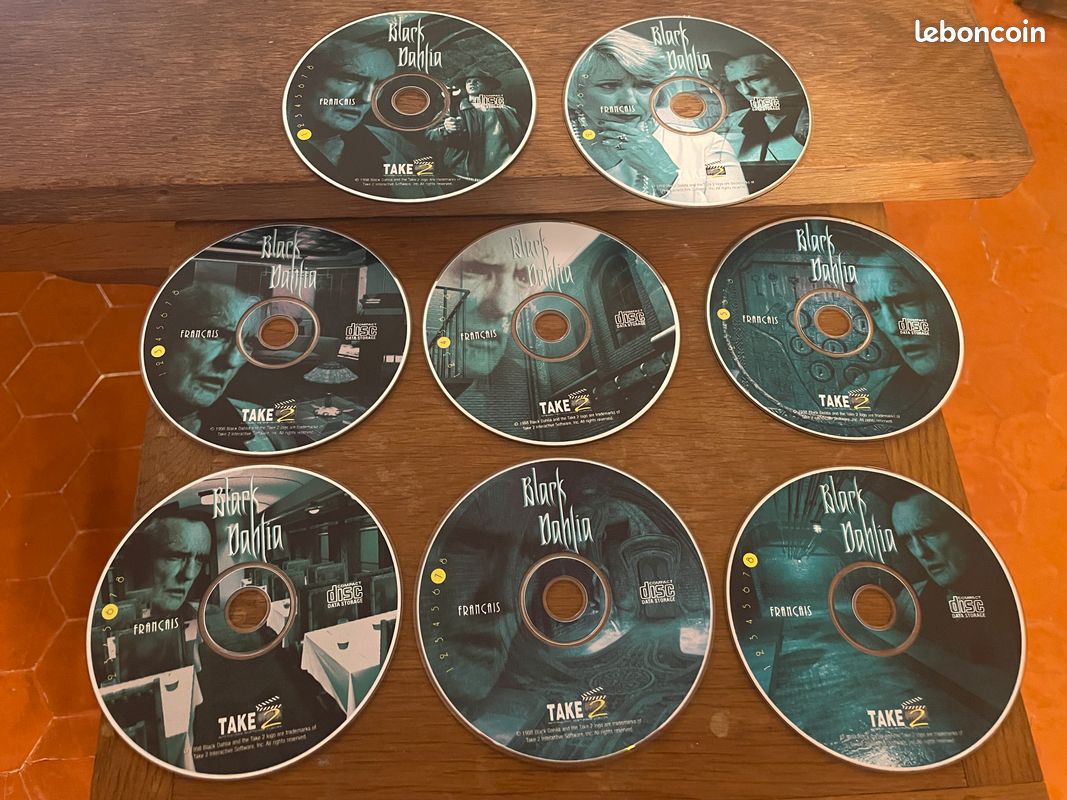 Black Dahlia – Jeu PC CD-ROM Big Box FR – Aventure / Mystère – Take 2 Interactive