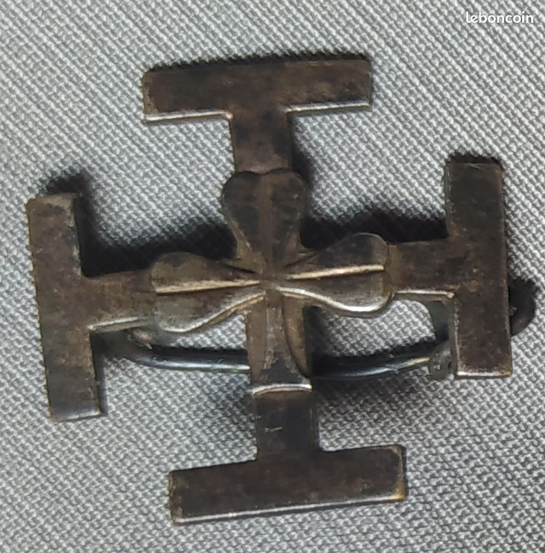3 insignes scouts croix trèfle années 1940 (image 6)