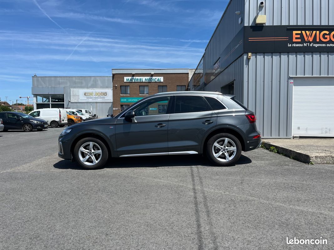 Audi q5 2.0 35 tdi 165 dieselhybrid s-line s-tronic bva *rien a prevoir - toit ouvrant panoramique - carplay (image 3)