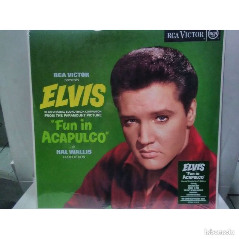 Elvis Presley fun in Acapulco 2 LP double album 46 outtakes et masters (image 1)
