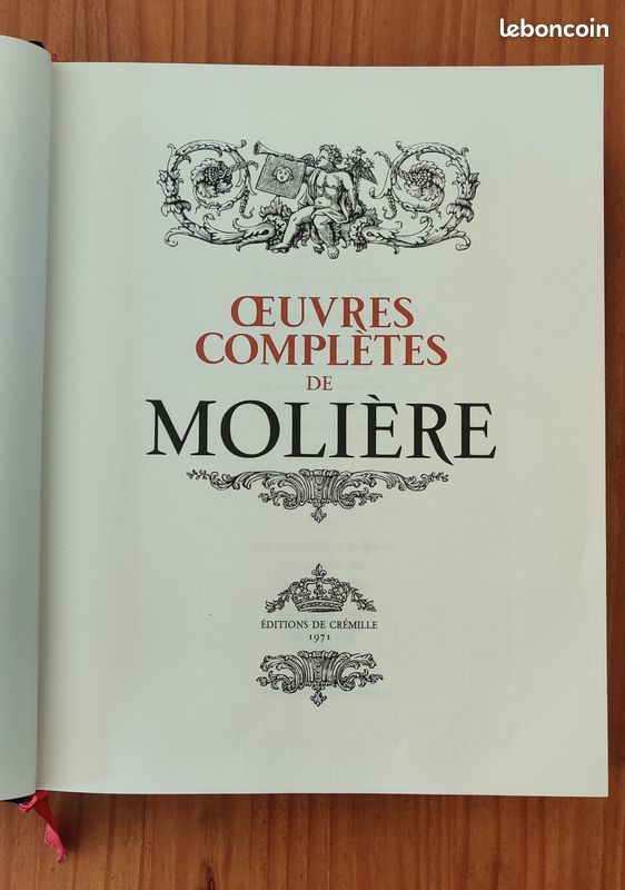 Intégrale de Molière (crémille 1971) (image 3)