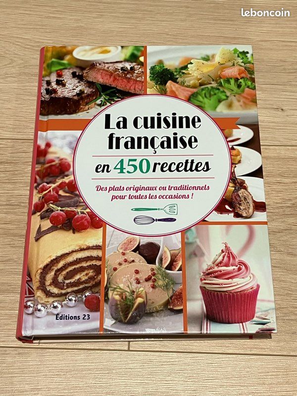 Livre la cuisine française 450 recettes (image 1)