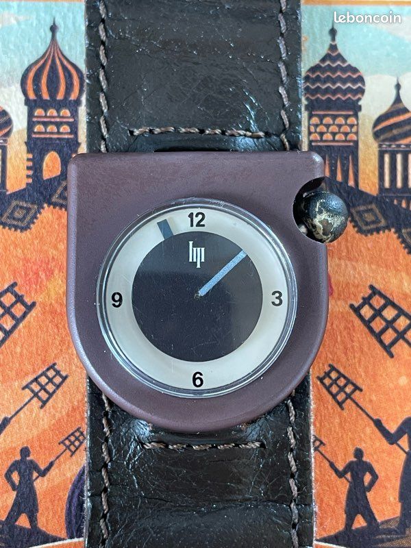 Montre Lip Tallon Tete De Poussoir Boule Rouge