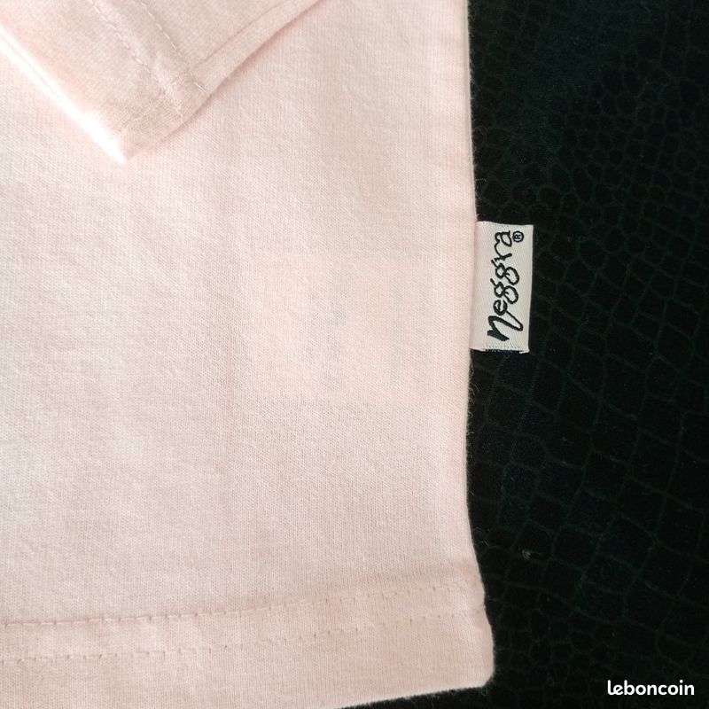 T-shirt blanc a manches longues (image 3)