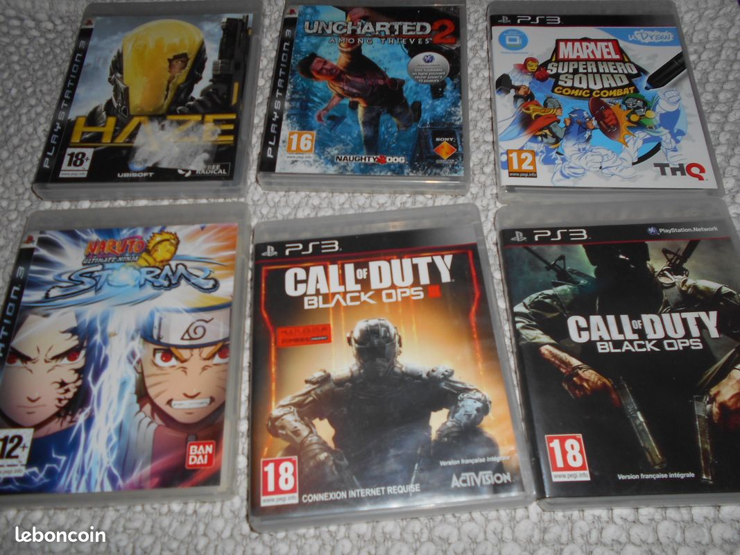 Lot de 9 jeux ps3 (image 1)