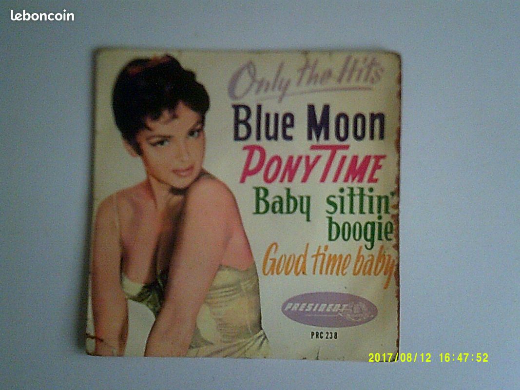45t--only the hits--blue moon (image 1)