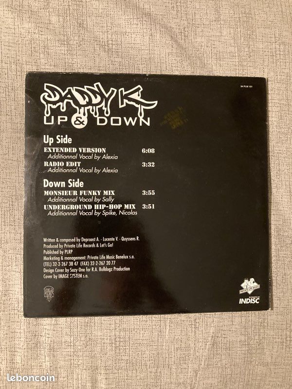 Maxi 45T DaddyK Up&down (image 2)