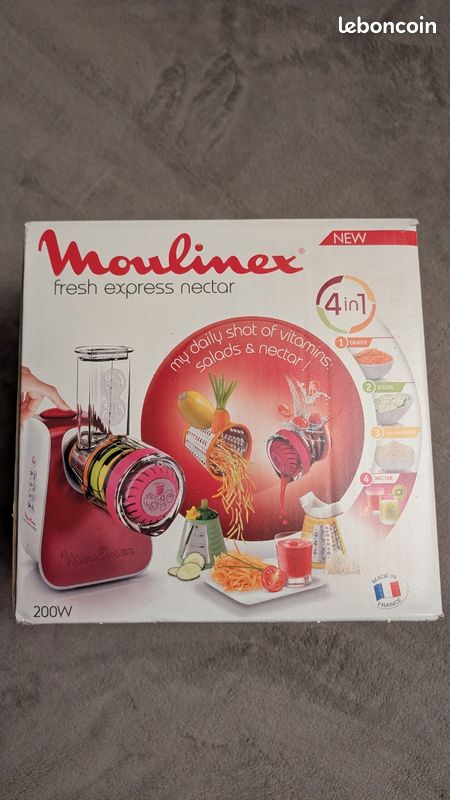 Hachoir moulinex fresh express d'occasion - Électroménager
