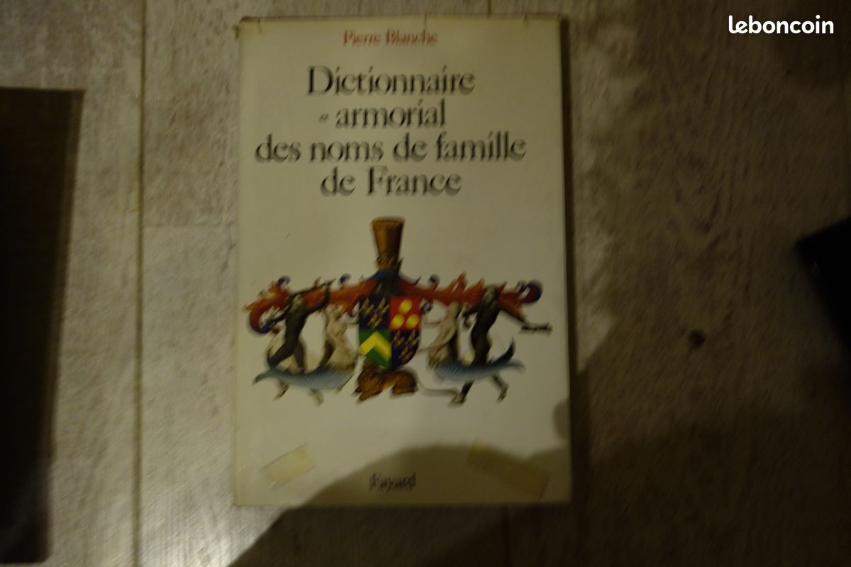 Dictionnaire armorial des noms de famille de france (image 1)