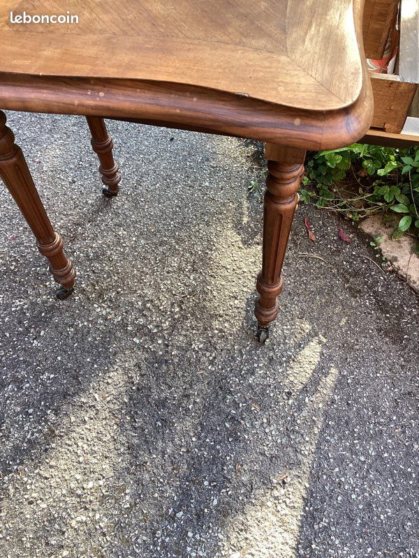 Ancienne petite table à abattant (image 4)