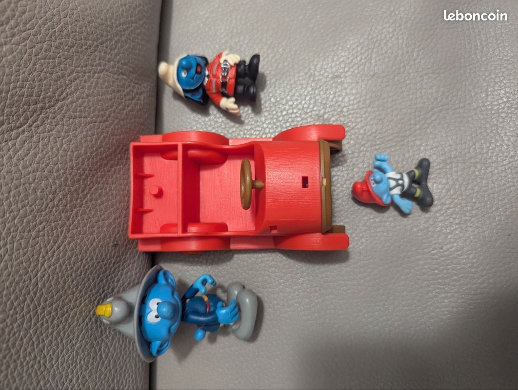 Lot de schtroumpf pompiers avec camion 2013 smurf (image 6)