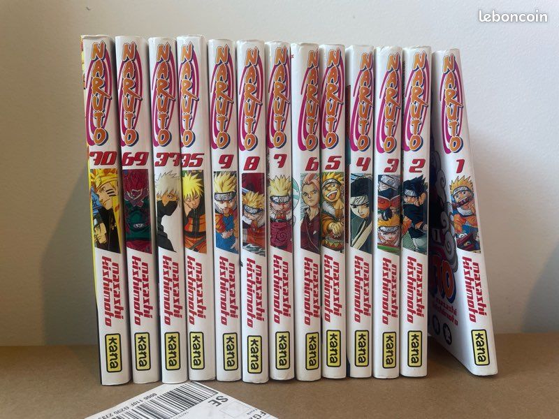 Collection Manga Naruto 1 à 9 (image 2)
