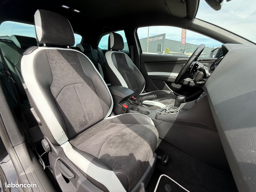 SEAT Leon SC 2.0 TSI 290 CH CUPRA BVA - CARPLAY/ANDROID AUTO - REGULATEUR ADAPTATIF - SIEGES AV CHAUFFANTS - (image 15)