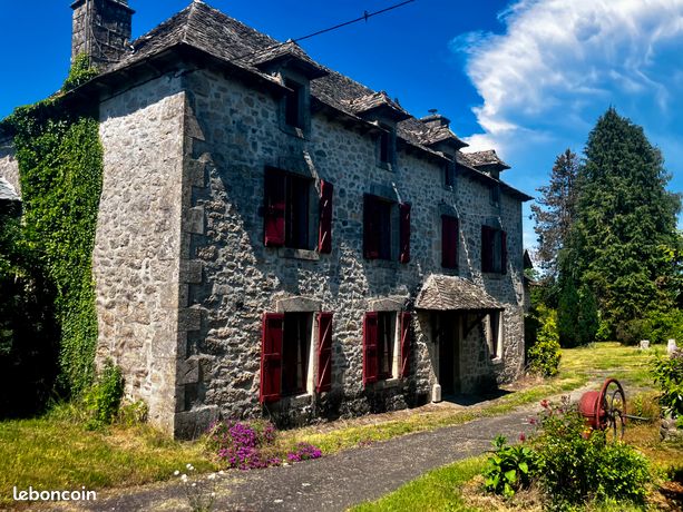 Maison pierre toiture lauze + appartement , gîte