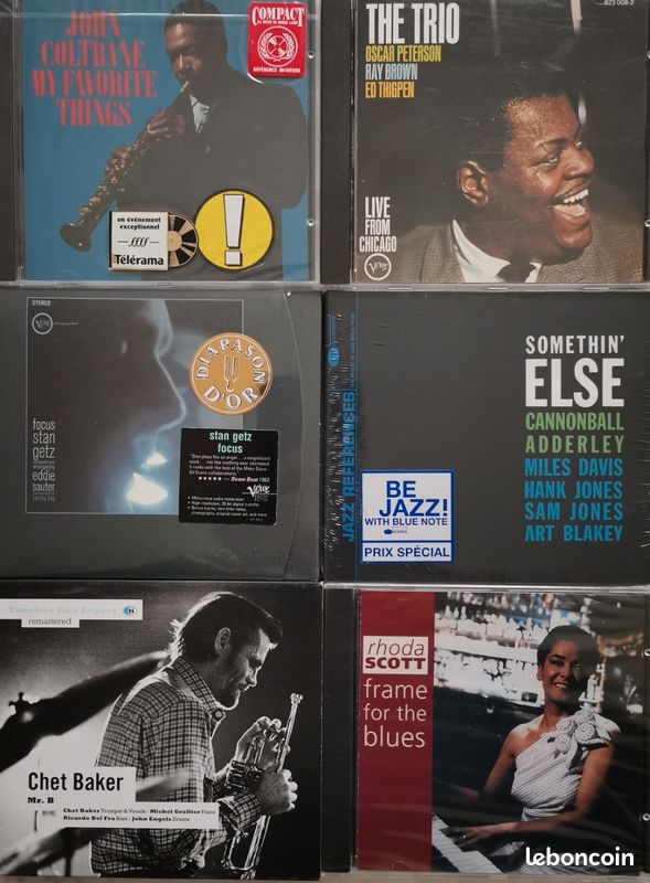 Lot 6CD Jazz, indissociable (image 1)