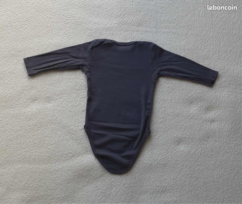 Body gris 12 mois (image 3)