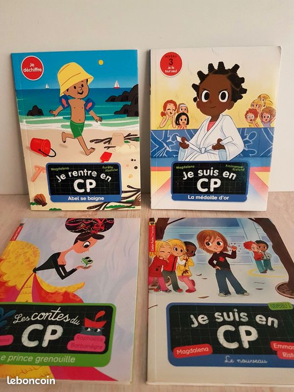 4 livres Je suis en CP école, mer, judo et conte (image 1)