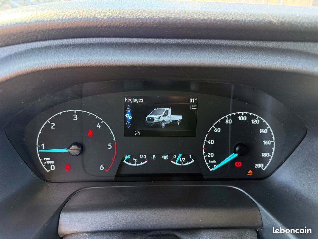Ford TRANSIT L4 2.0 ECOBLUE 130CH TREND CAISSE HAYON (image 12)