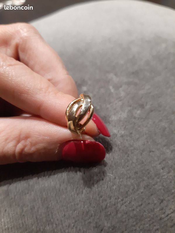 Boucles d'oreilles à clip dorées Cadeau de Noël idéal (image 2)