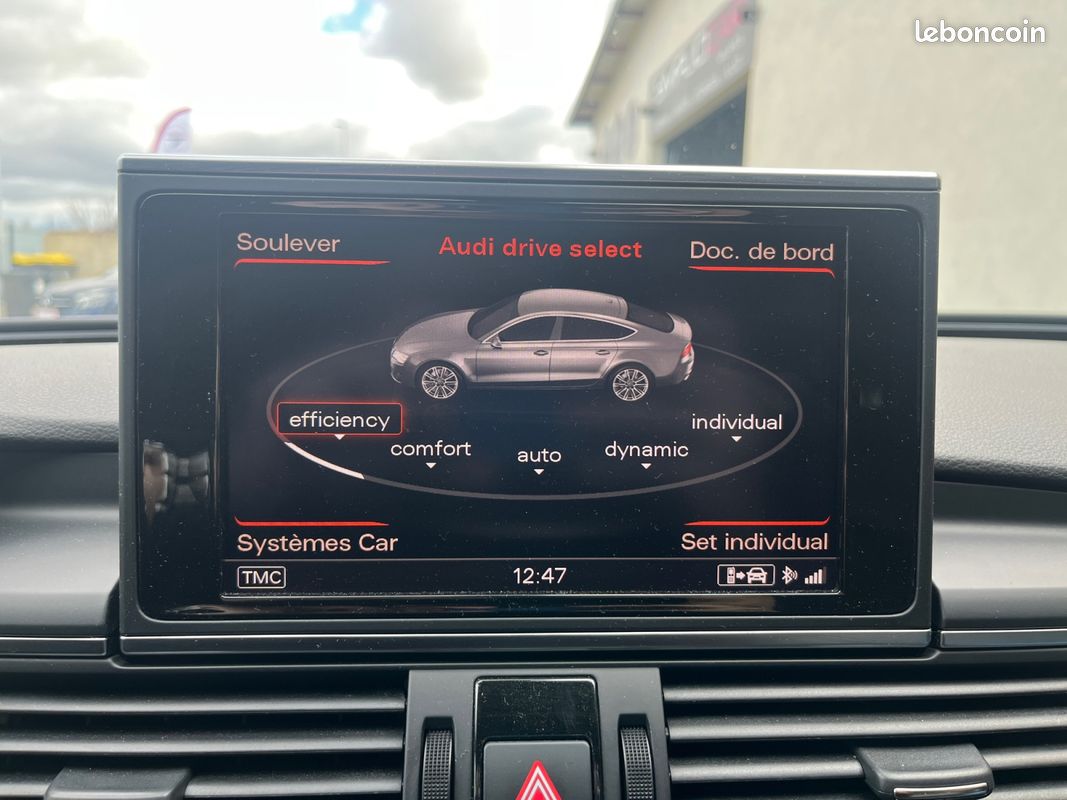 AUDI S7 SPORTBACK 4.0 TFSI 420ch QUATTRO S TRONIC 7 Sièges à mémoire chauffants ventilés Pack carbone Clim 4 zones Attelage amovible (image 21)