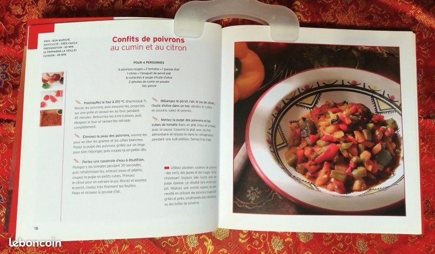 Lot 4 livres de cuisine: Cuisine et douceurs marocaines, Cuisine du Maghreb et Tajines (image 7)