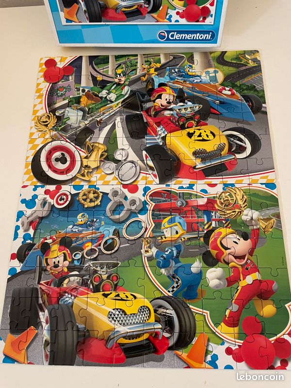 Puzzle Mickey and the Roadster racers (image 4)