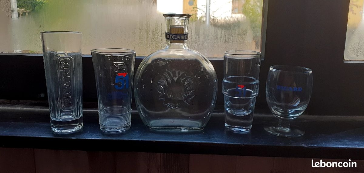 Ensemble carafe et verres (image 1)