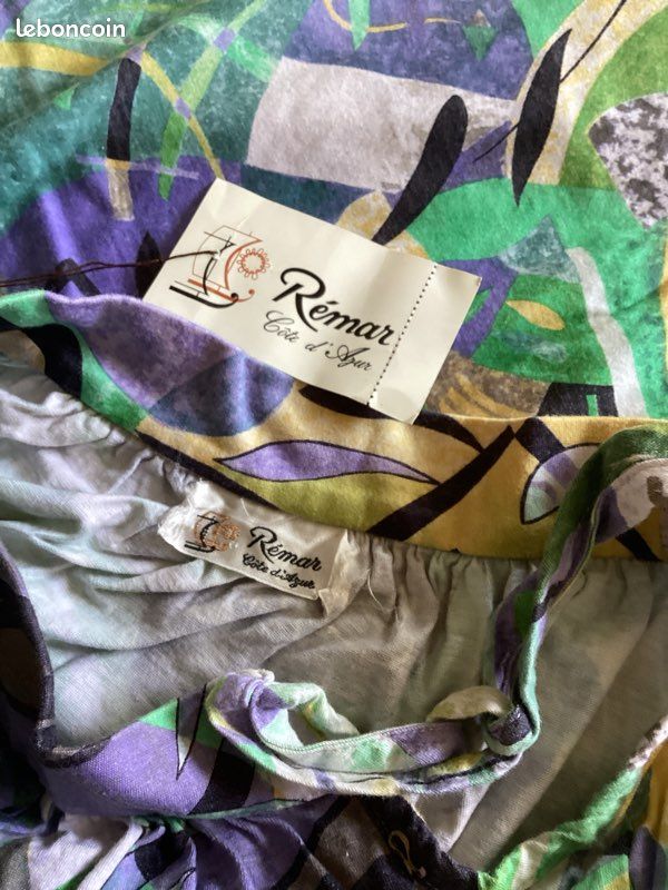 Robe 80´s verte (image 15)
