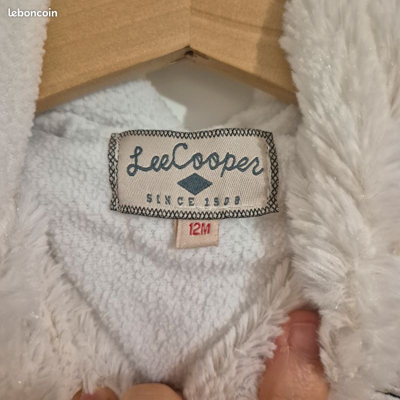 Veste en fausse fourrure / moumoute Lee Cooper - Bébé Fille (image 3)