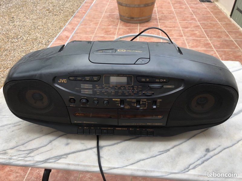 Radio Cassette JVC RC-222L - Vintage - Fonctionnelle - Occasion
