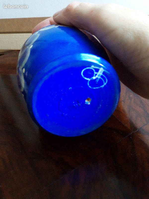 POUPEES RUSSES BLEU EMBOITABLES MATRIOCHKA PEINTE A LA MAIN