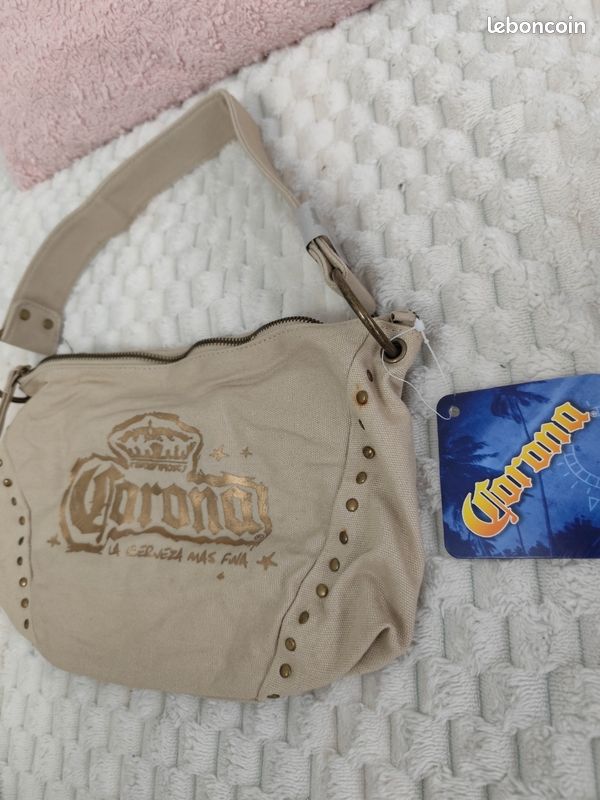 ☀️ Petit Sac Besace Corona Extra - Neuf & Collector (image 4)