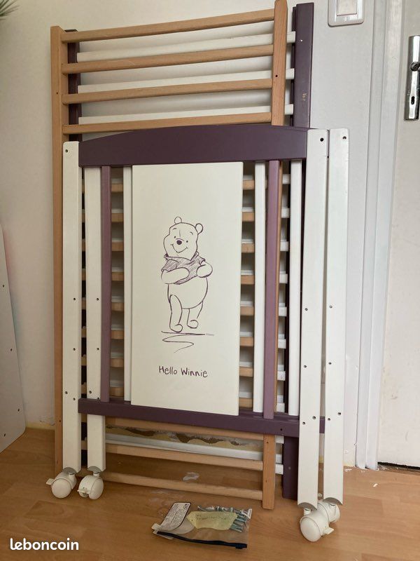 Lit + commode à langer sauthon Winnie (image 12)