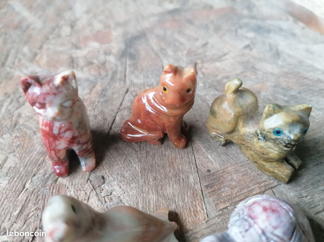 Animaux sculptés en pierres dures (image 2)