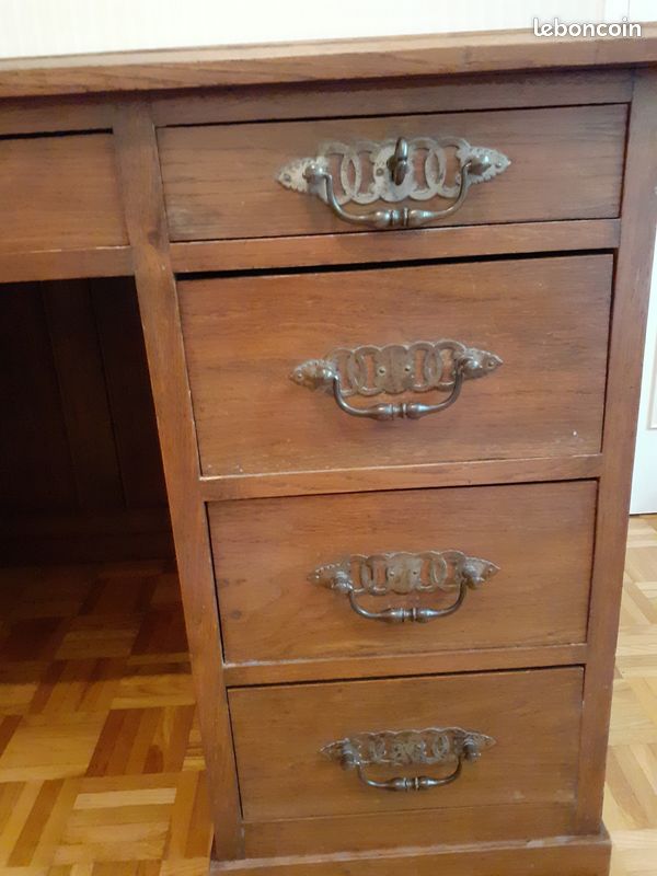 Bureau bois style ministre (image 1)
