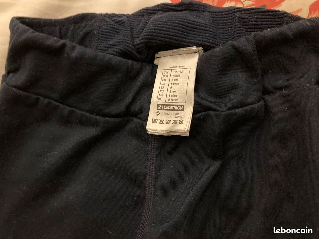 3 Leggings d’hiver ski molleton 8 ans (image 2)