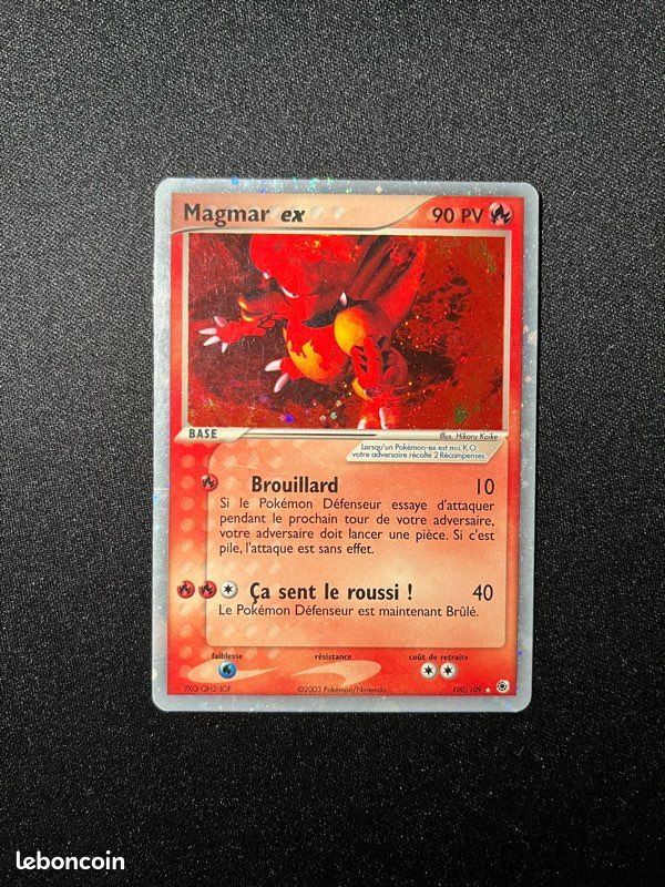 Magmar ex 100/109 EX Rubis & Saphir FR - Collection