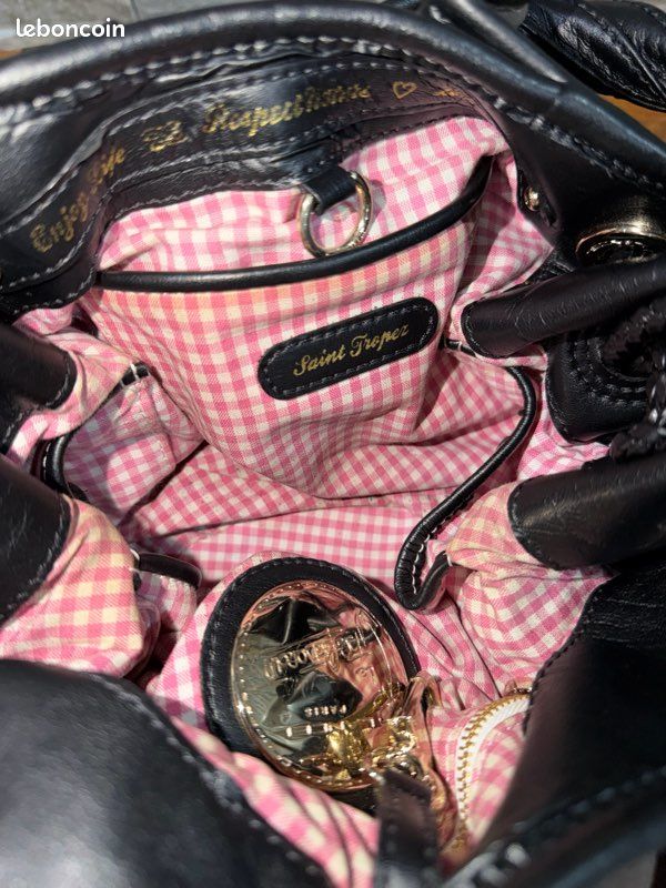 Sac à main + compagnon assorti Lancel édition Brigitte Bardot (image 5)