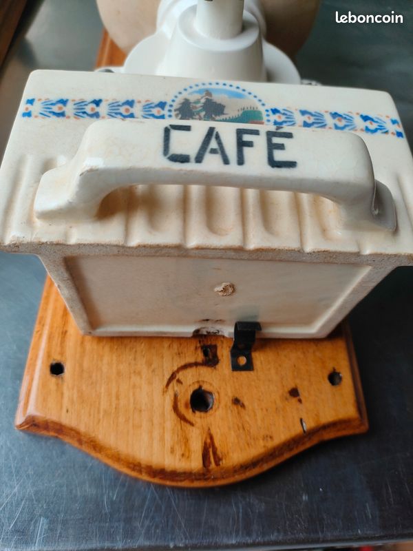 ANCIEN MOULIN A Cafe Mural En Metal A Completer EUR 10,95 - FR