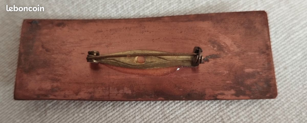 Broche émaillée sur cuivre (image 2)