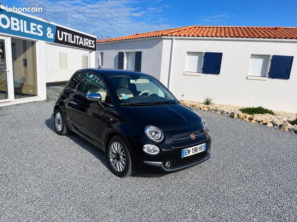 FIAT FIAT 500 1.2i - 69 2017 BERLINE Lounge PHASE 2 (image 3)